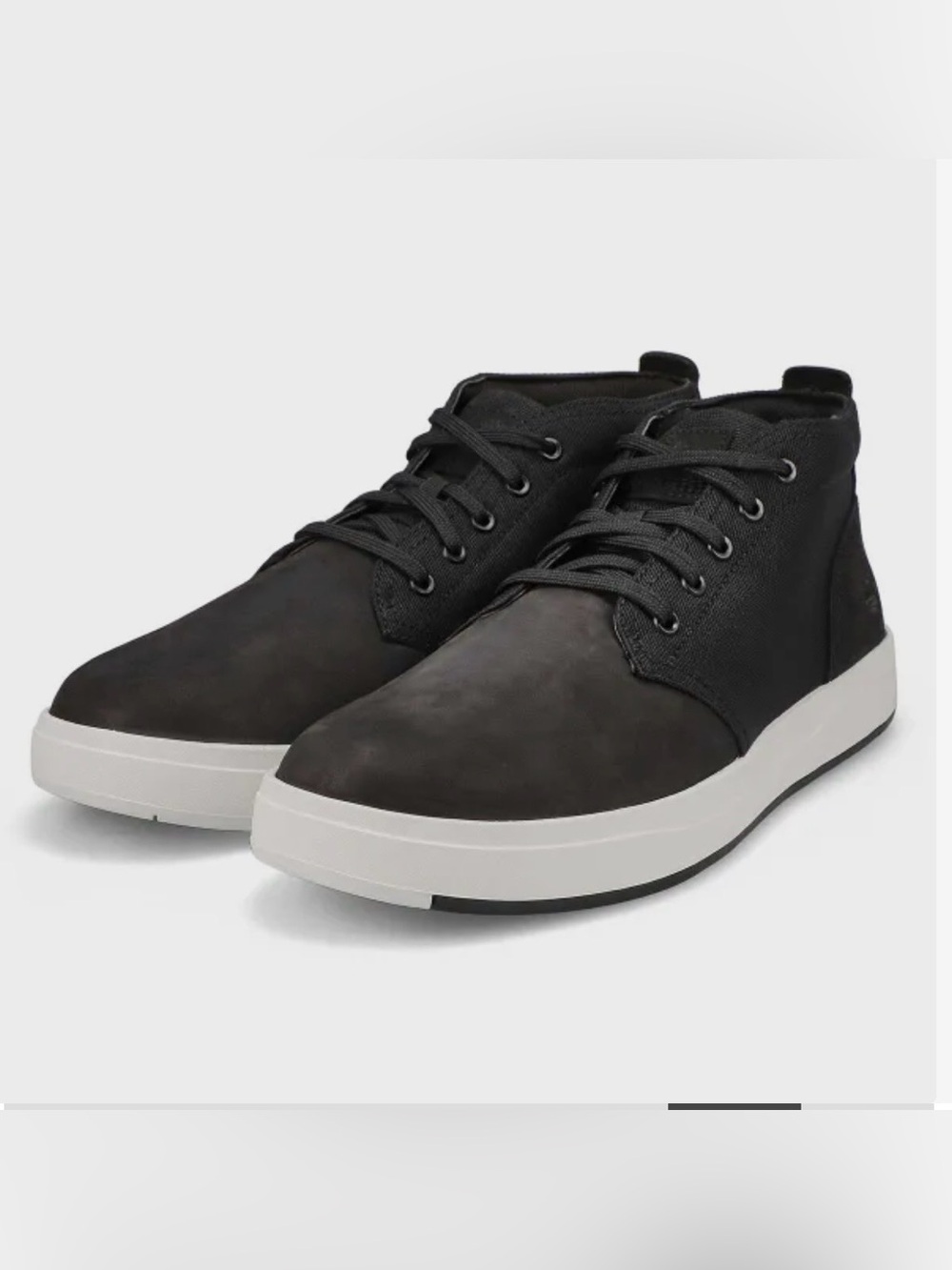 Timberland Men's Black and White Chukka Boots